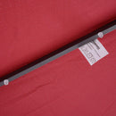 Ombrellone da Giardino Ø2,75x2,33 m Palo Ø38 mm in Metallo con luci LED Rosso 