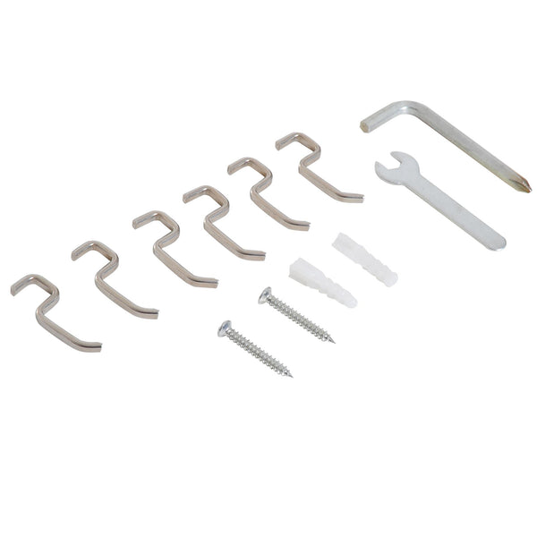 Scaffale in Acciaio da Cucina a 3 Ripiani 58x22x59 cm online