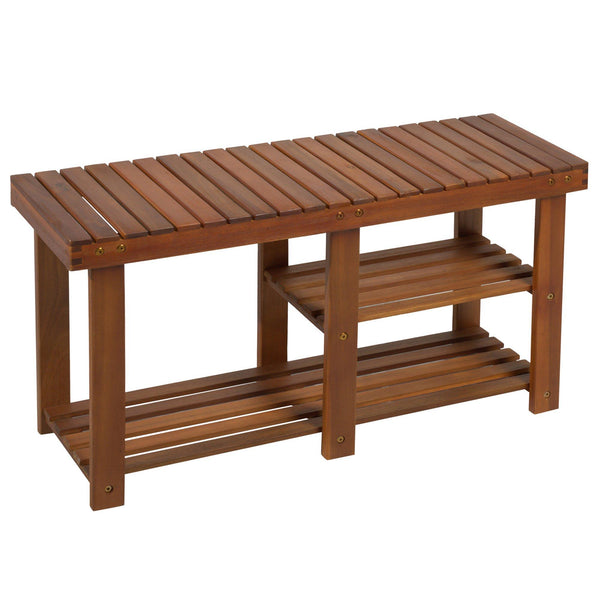 Panchina Ingresso Scarpiera in Legno 87x28x45 cm online