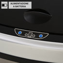 Pattumiera ad Apertura Automatica in Acciaio Inox con Sensore 58 Litri 