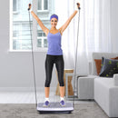 Pedana Vibrante Fitness 21 Programmi con Display LED e Telecomando 