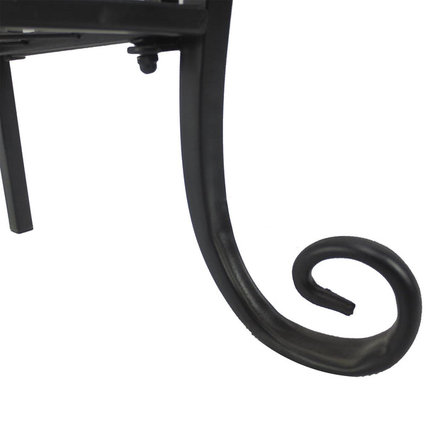 acquista Portapiante Scaffale Salvaspazio per Casa Giardino in metallo Nero 75x25x169 cm