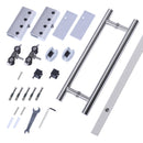 Porta Scorrevole Vetrata 102,5x205 cm Satinata 