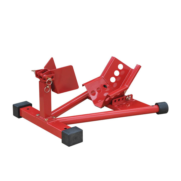 prezzo Cavalletto Alzamoto Moto per Ruota Anteriore Universale in Acciaio Rosso 62x50x28-35.5 cm