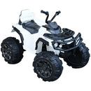 Quad Elettrico per Bambini 12V  Nero e Bianco