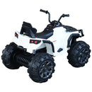 Quad Elettrico per Bambini 12V  Nero e Bianco