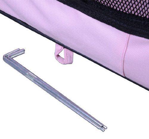 Box per Cani e Gatti Pieghevole Rosa 125x125x58 cm 