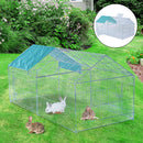 Gabbia Recinto per Animali Domestici a Rete Metallica 220x103x85 cm 