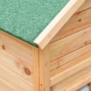 Conigliera da Esterno in Legno 146x63x120 cm 