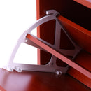 Scarpiera Salvaspazio 12 Paia con Ripiani Regolabili in Legno 60x24x80 cm 