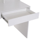 Scrivania da Ufficio in Legno 5 Scomparti e 2 Cassetti Bianco 120x60x115 cm 