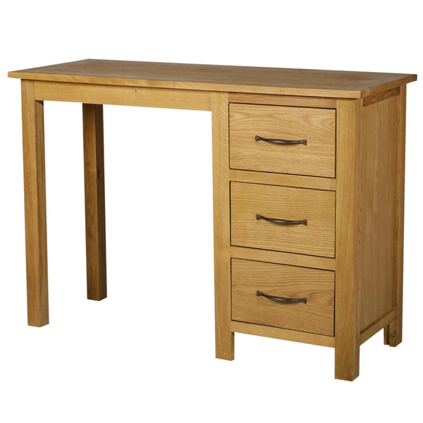 Scrivania per Computer in Stile Classico Legno Naturale 106x40x75 cm prezzo