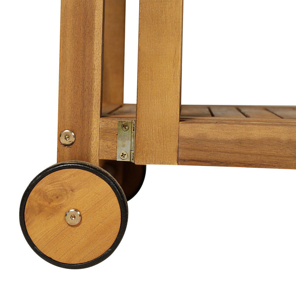 Set Tavolo Estensibile e 4 Sedie da Giardino in Legno online