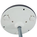 Sgabello per Estetista Girevole Altezza Regolabile Grigio Ø40x45-59 cm 