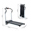 Tapis Roulant Elettrico con Schermo LED Pieghevole 500W 