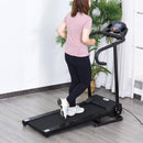 Tapis Roulant Elettrico Pieghevole con Schermo LCD 500W 