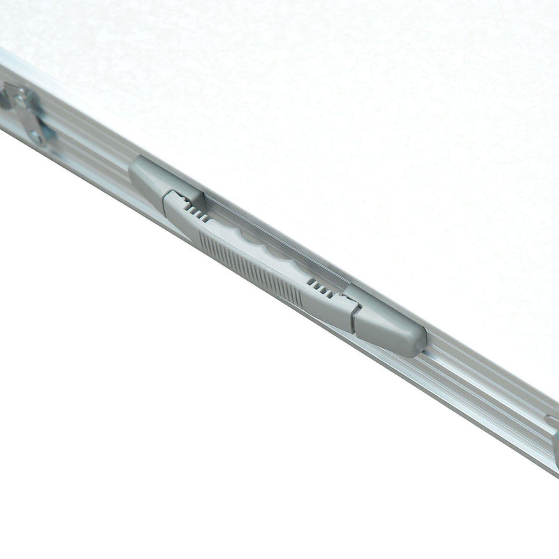 Tavolo da Campeggio Picnic Pieghevole Regolabile in Alluminio 120x60x54/70 cm 