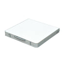 Tavolo da Campeggio Picnic Pieghevole Regolabile in Alluminio 120x60x54/70 cm 