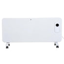 Termoconvettore Elettrico da Parete o Free Standing 2000W Bianco 