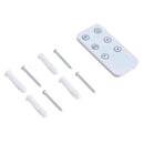 Termoconvettore Elettrico da Parete o Free Standing 2000W Nero 