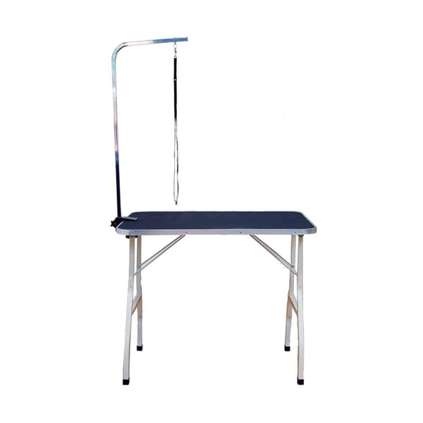 sconto Tavolo da Toelettatura e Tosatura per Cani e Gatti Pieghevole 91.5x61.5x77 cm