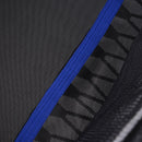Trampolino Tappeto Elastico per Bambini Ø155x122.5 cm con Rete di Sicurezza Nero e Blu 