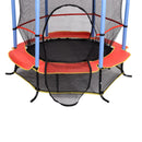 Trampolino Tappeto Elastico per Bambini Ø140 cm con Rete di Sicurezza 