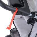 Passeggino per Cani Grigio 75x45x97 cm 