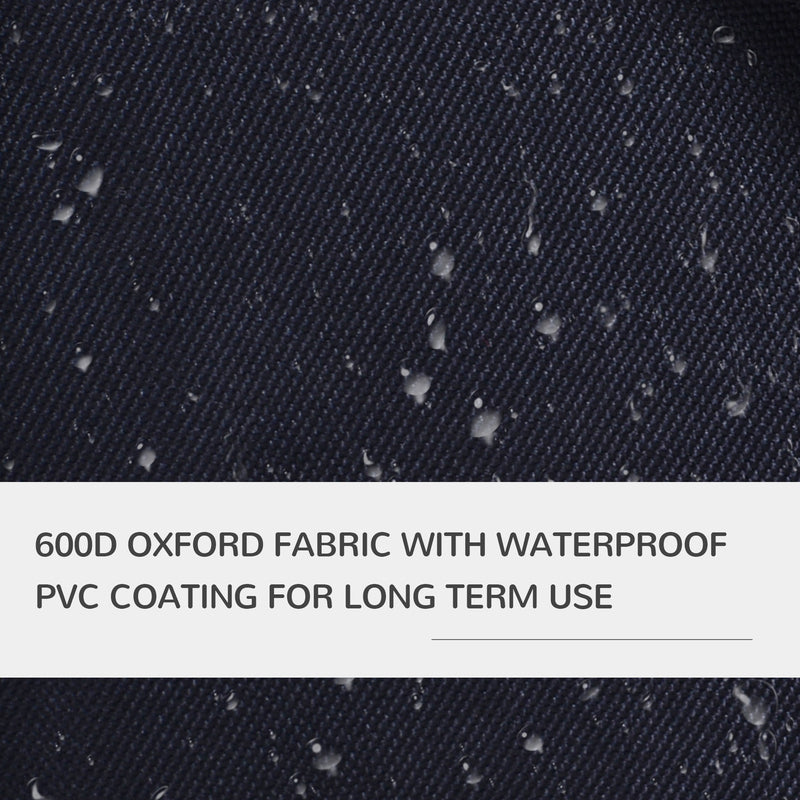 Passeggino per Cani Pieghevole Nero 77x47x101 cm 