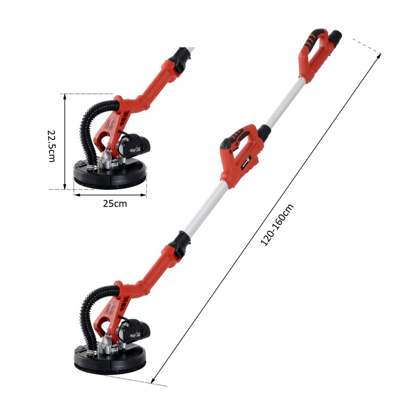 Levigatrice a Secco a Giraffa 750W 6 Livelli Velocità 