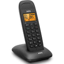 Telefono Cordless AEG Voxtel D81 DECT con Display 1,6'' LCD Nero