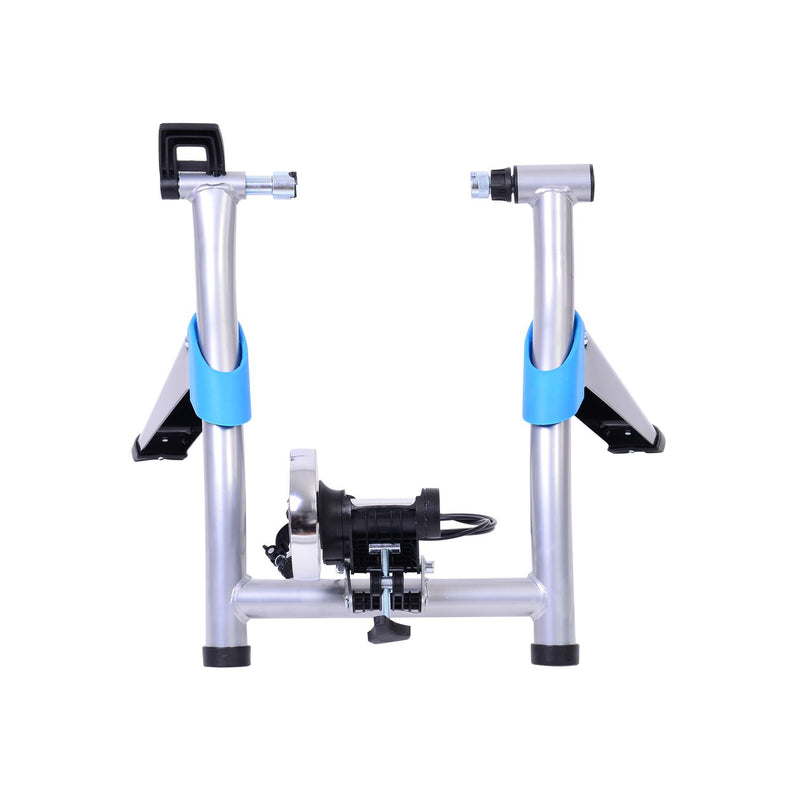 Rullo per Bicicletta a Magnete per Allenamento in Casa Argento 54.4x47.2x39.4 cm 