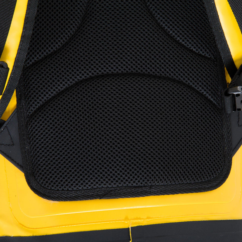 Borsa Zaino Impermeabile Multifunzionale Ideale per Outdoor Giallo 30L 