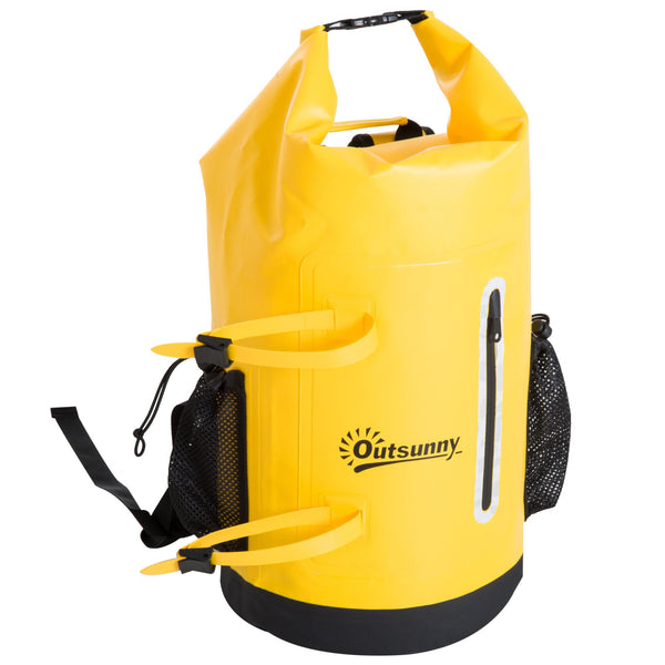 sconto Borsa Zaino Impermeabile Multifunzionale Ideale per Outdoor Giallo 30L