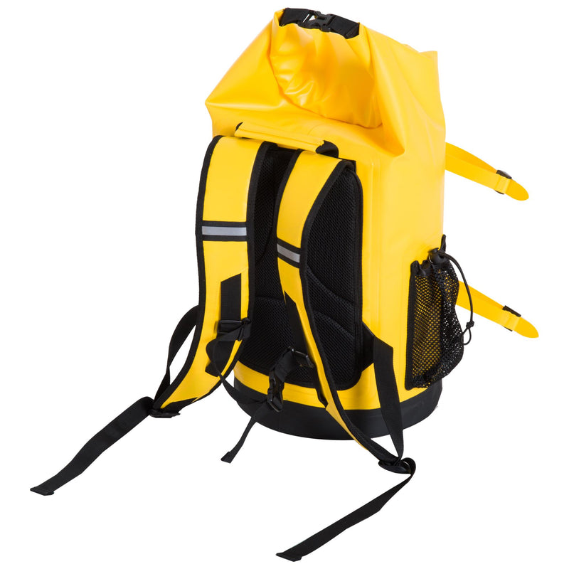 Borsa Zaino Impermeabile Multifunzionale Ideale per Outdoor Giallo 30L 