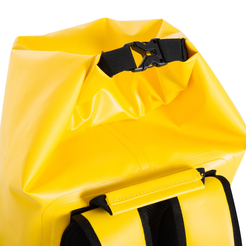 Borsa Zaino Impermeabile Multifunzionale Ideale per Outdoor Giallo 30L 