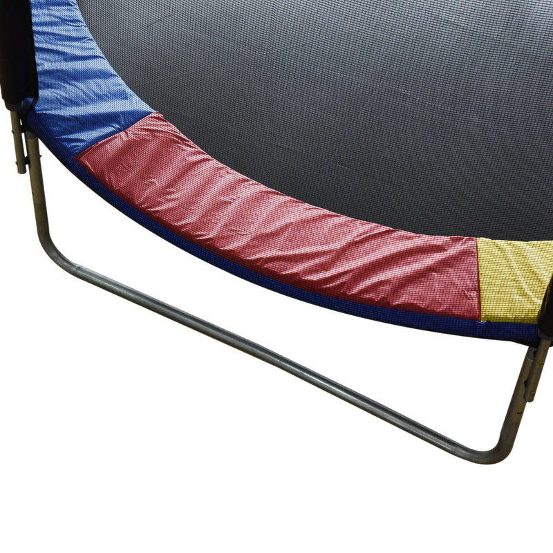 Copertura per Trampolino Elastico Rosso Giallo e Blu Ø244 cm 
