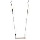 Altalena da Giardino per Bambini con Corda in Canapa Regolabile e Legno 