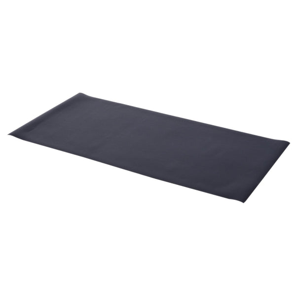 acquista Tappetino Fitness Antiscivolo in PVC Nero 200x100x0.4 cm