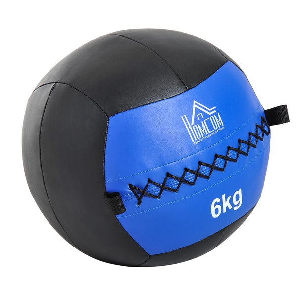 acquista Palla Medica Crossfit Wall Ball 6kg Ø35 cm Nero-blu