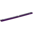 Trave da Ginnastica per Allenamento Imbottita in Legno Viola 240x10x6.5 cm 