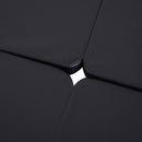 Tappetino Protettivo per Pole Dance Pieghevole e Antiscivolo Spessore 5 cm Nero Ø150 cm Soozier