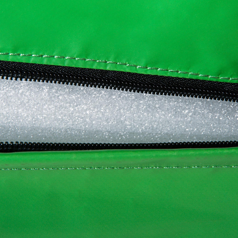 Materasso Training Pieghevole per Fitness Ginnastica Artistica Blu verde 180x90x40 cm 