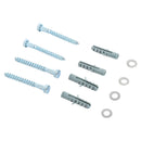 Barra Trazioni a Muro con Struttura in Acciaio 116x43x20 cm 