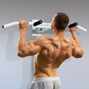 Barra Trazioni da Muro e Parete Multifunzionale 118x44x20 cm Bianco 