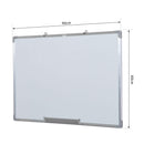 Lavagna Magnetica da parete 90x60 cm in alluminio Bianco 