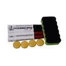 Lavagna Magnetica in Alluminio con Treppiede 60x90x1.8 cm 