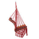 Amaca Sedia Sospesa in Poliestere Colorata 100x60x100 cm 