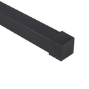 Supporto Struttura Portante per Amaca Max 150 Kg in Metallo Nero 360x92x115 cm 