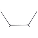 Supporto Struttura Portante per Amaca Regolabile Max 150 Kg Nero 308-380x108x120 cm 